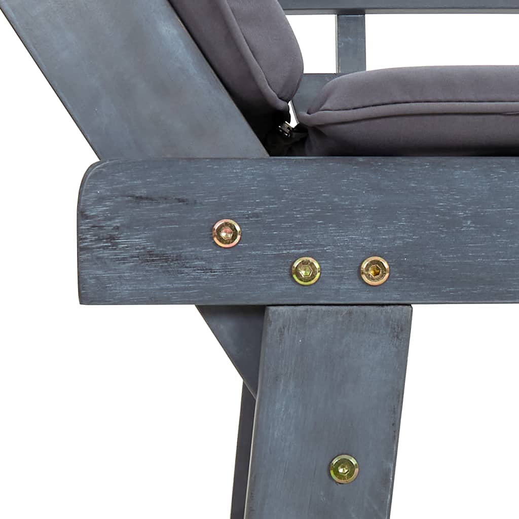 Convertible Outdoor Sofa Bench - 74.8