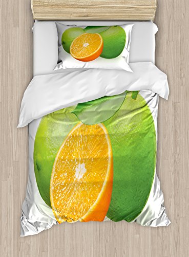 Orange Apple Green
