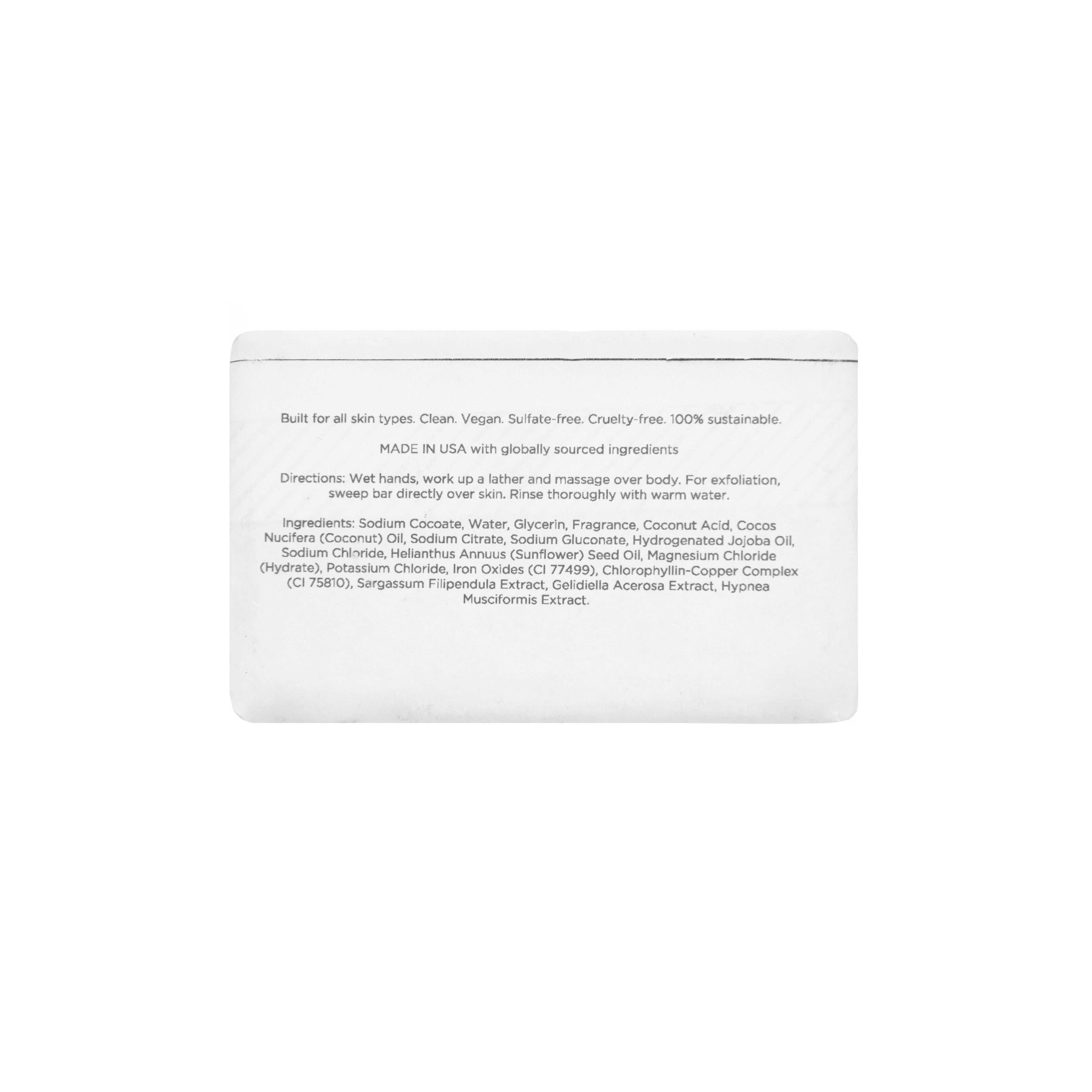 Natural Clean Impact Body Scrub & Cleansing Bar - Exfoliating & Moisturizing for Smooth Skin | Perfect for Shower, Spa & Self-Care Routine