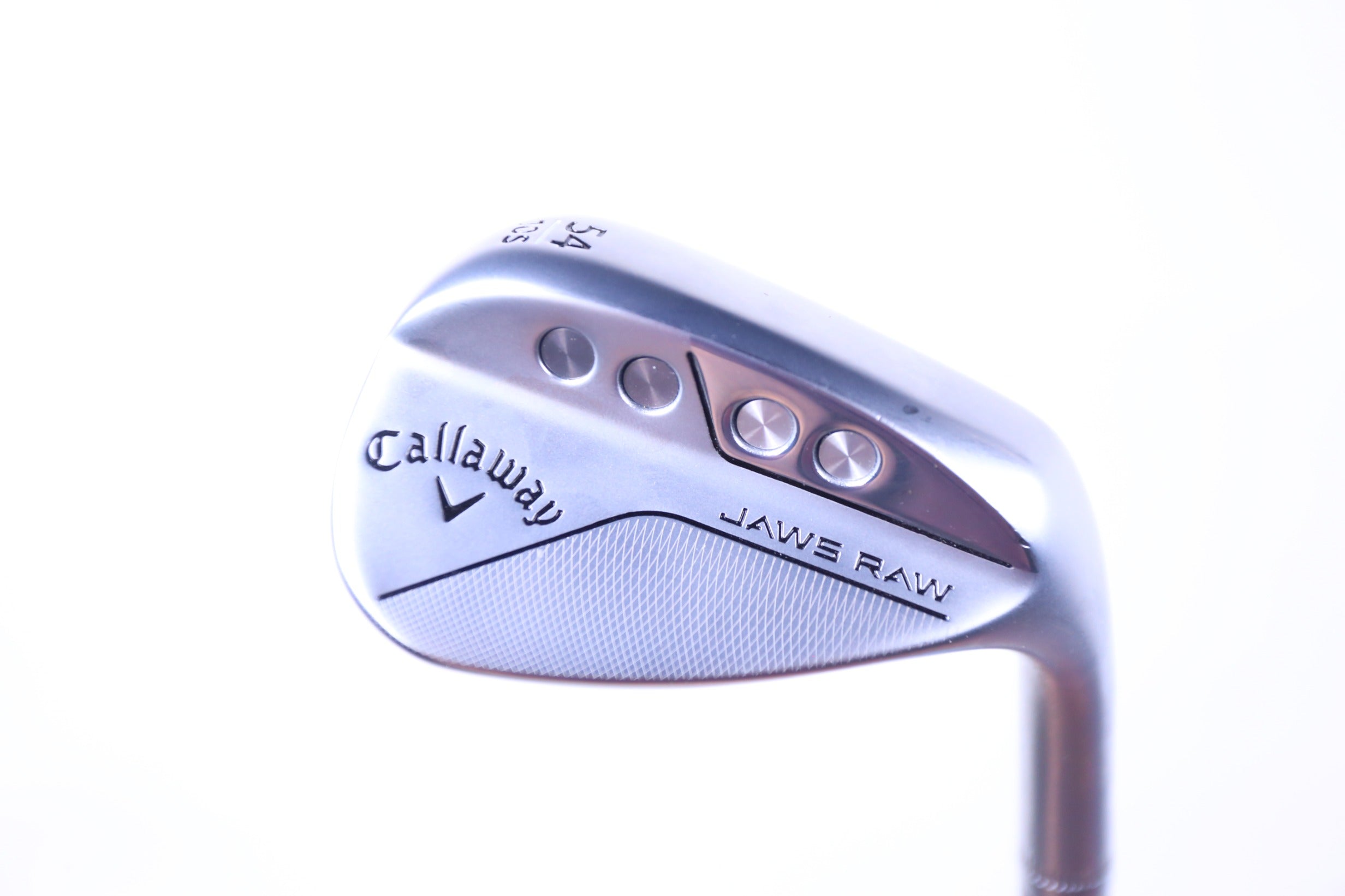 Used Callaway JAWS Raw Chrome Sand Wedge - Right Handed 54° Extra Stiff Flex Golf Club | Perfect for Bunker Shots & Short Game Precision
