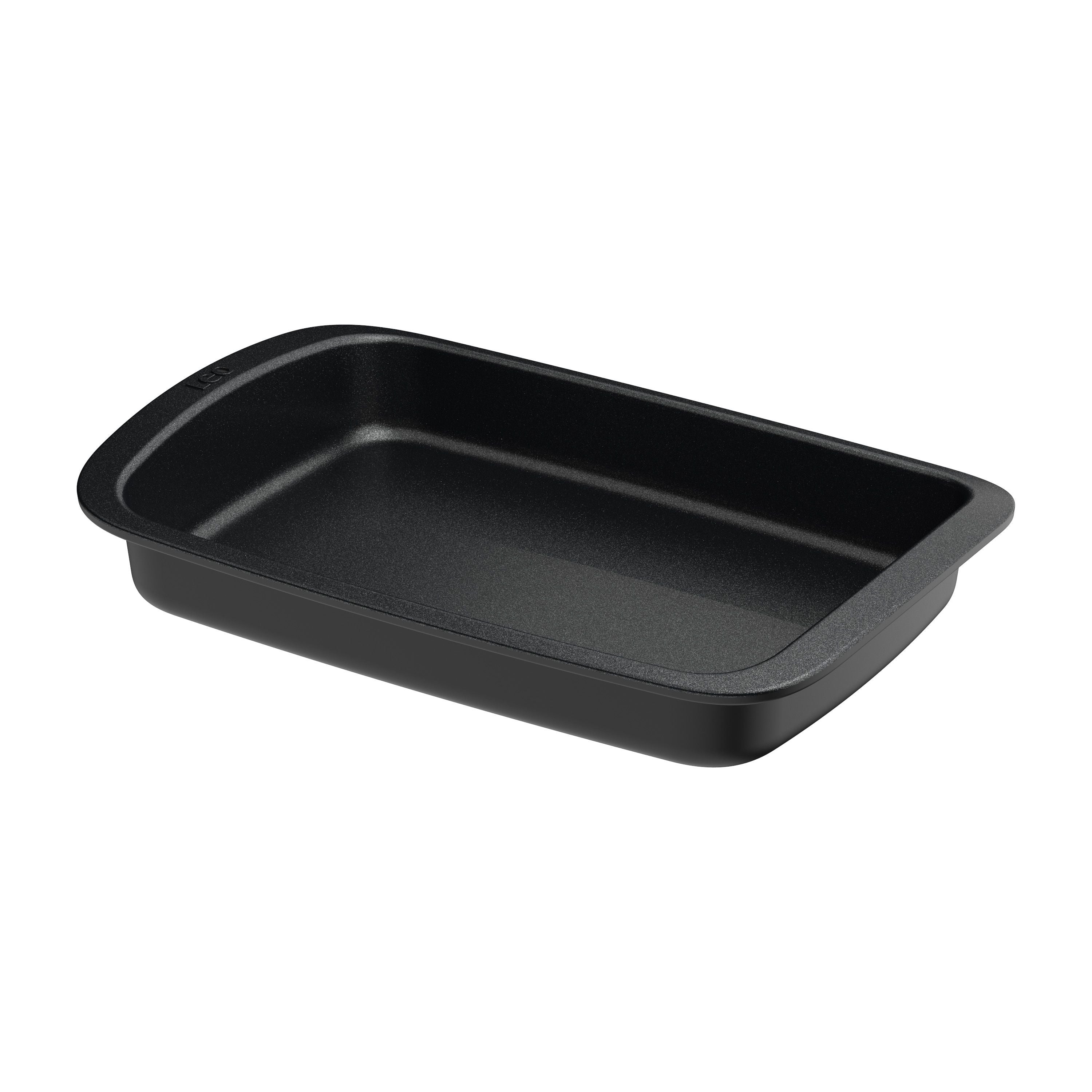 BergHOFF Leo Graphite Nonstick Recycled Cast Aluminum Roasting Pan with Removable Rack - 16.5