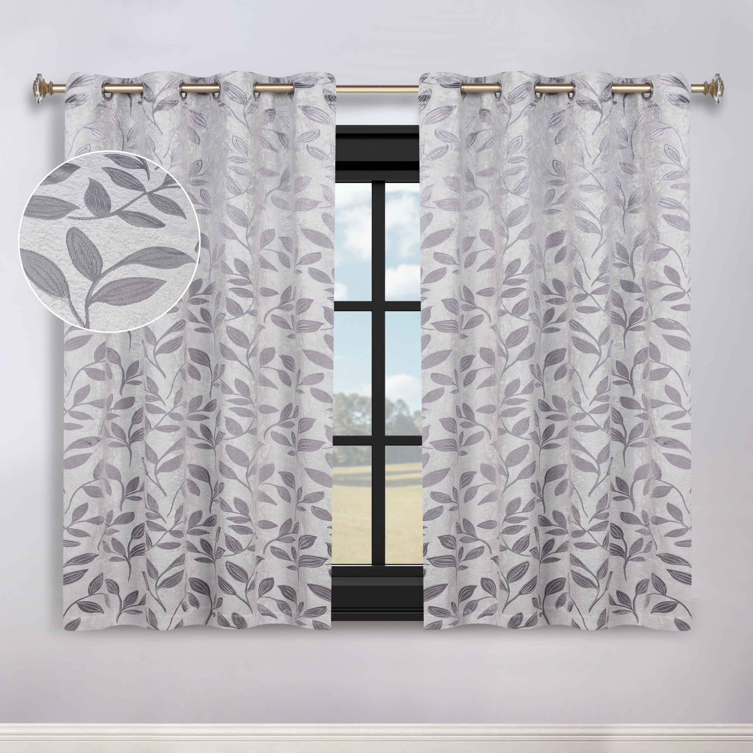 Machine Washable Blackout Curtains Set of 2 - Thermal Insulated Room Darkening Window Drapes for Bedroom & Living Room | Noise Reducing & Energy Saving Home Decor