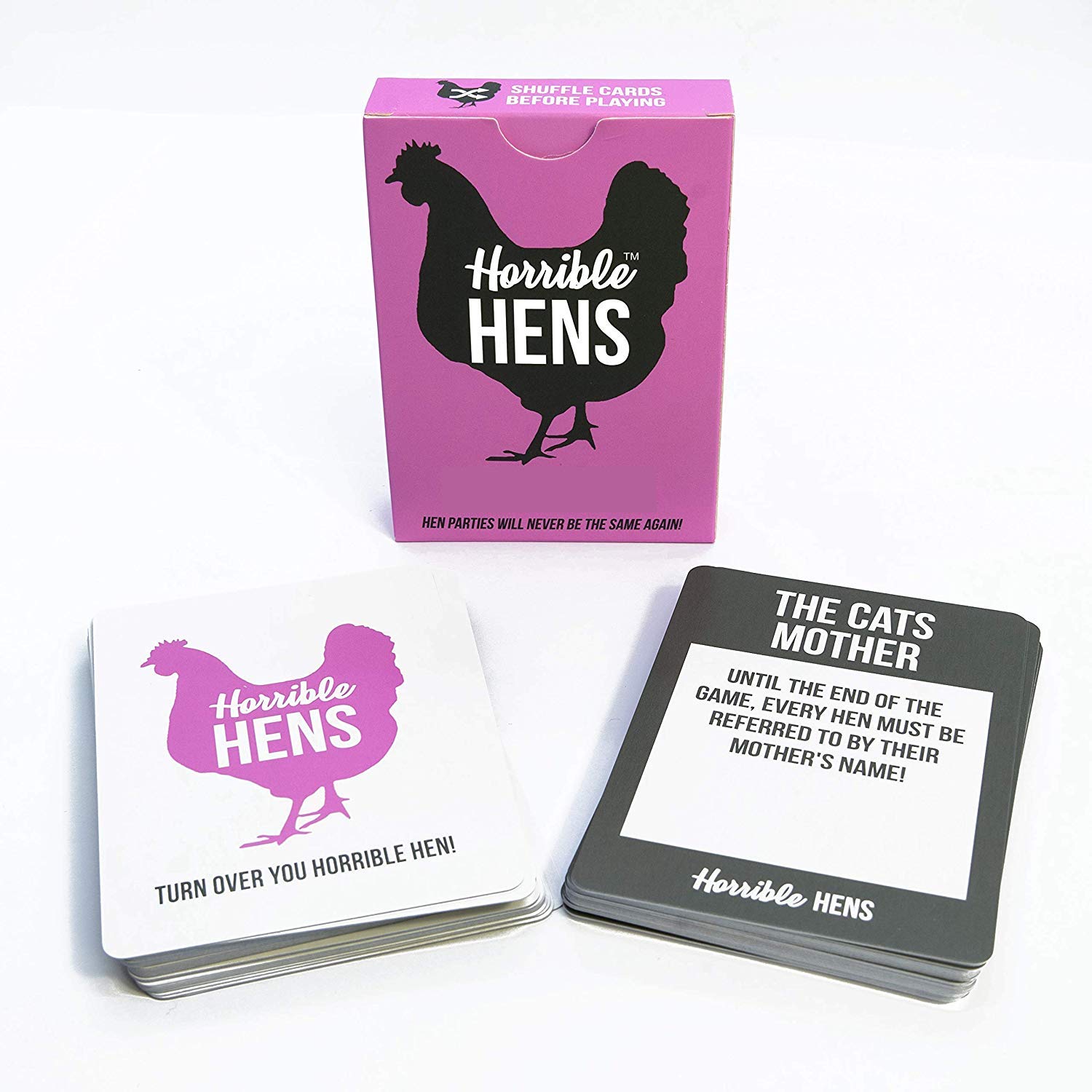 Horrible Hens - Ultimate Hen Party Game with Forfeit Dares | Fun Bachelorette Party Challenge for Bridal Showers & Girls Night Out