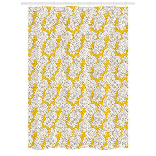 Yellow White and Brown