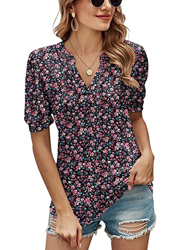 Red/Black Floral