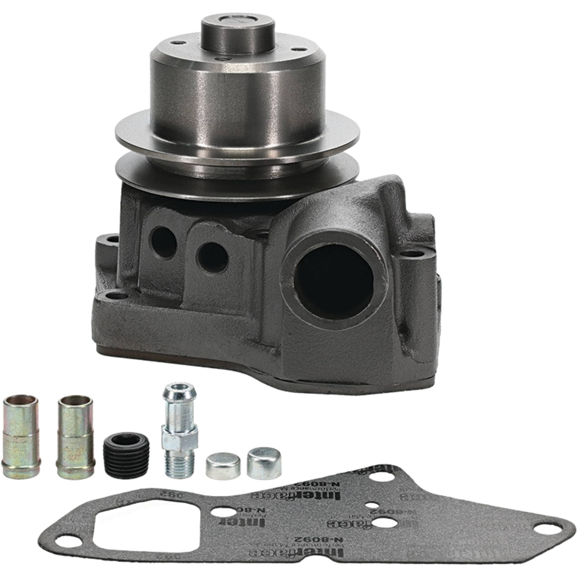 Complete Tractor 1406-6249 Water Pump Replacement for John Deere 300/301/400/401/820/830/930/1020/1030/1035/1520/1530/1630/1635/2020/2030/2035/2040 AT27018 - Perfect for Tractor Cooling System Maintenance & Repair