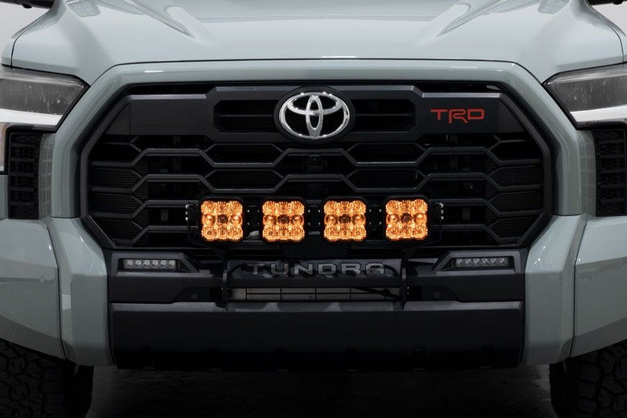 2022 Toyota Tundra Diode Dynamics SS5 Grille CrossLink Lightbar Kit - Sport Yellow Combo | LED Off-Road Lighting for Trucks | Perfect for Night Driving & Off-Road Adventures