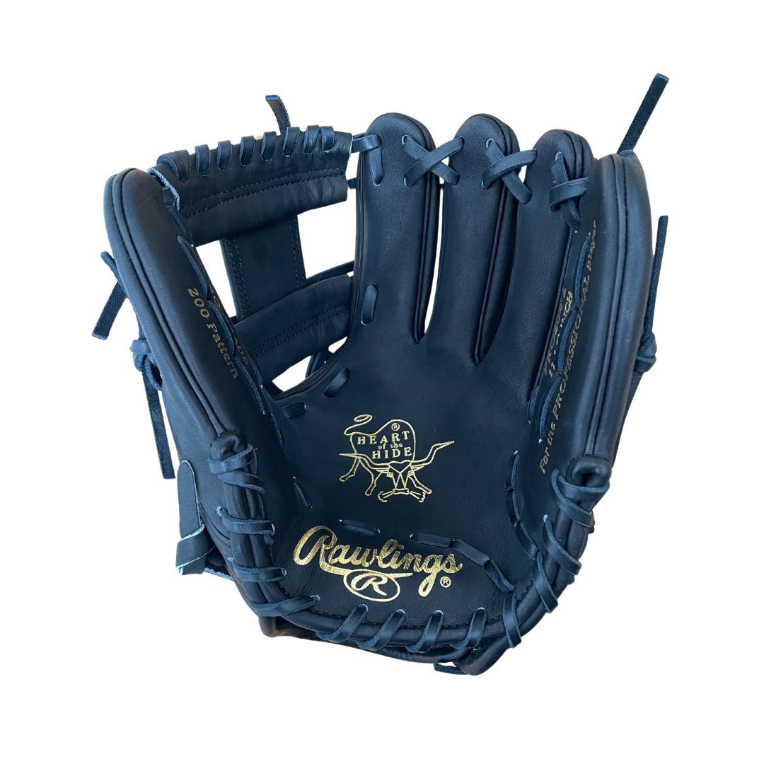 Rawlings 360 Exclusive Series Heart of the Hide All Black Baseball Glove 11.75