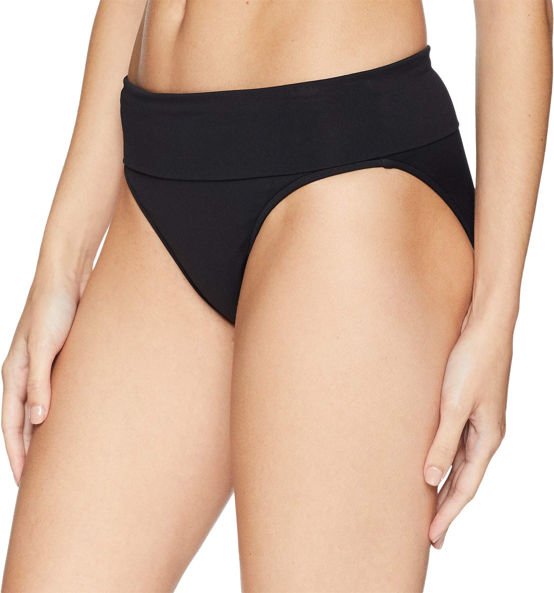 Seafolly Women's Standard Roll Top Pant Bikini Bottom Swimsuit - High Waisted Swimwear for Beach, Pool & Vacation | Comfortable & Stylish Swim Bottom for Women