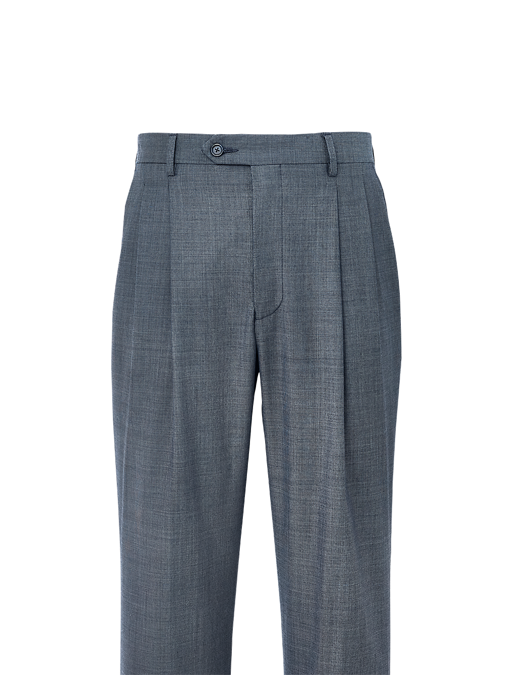 Wool Sharkskin Pleated Pants for Men - Light Brown Casual Dress Pants | Office Wear, Business Casual & Smart Outfits