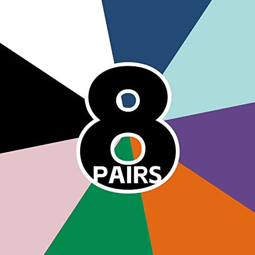 8 Pairs Multicolor 1