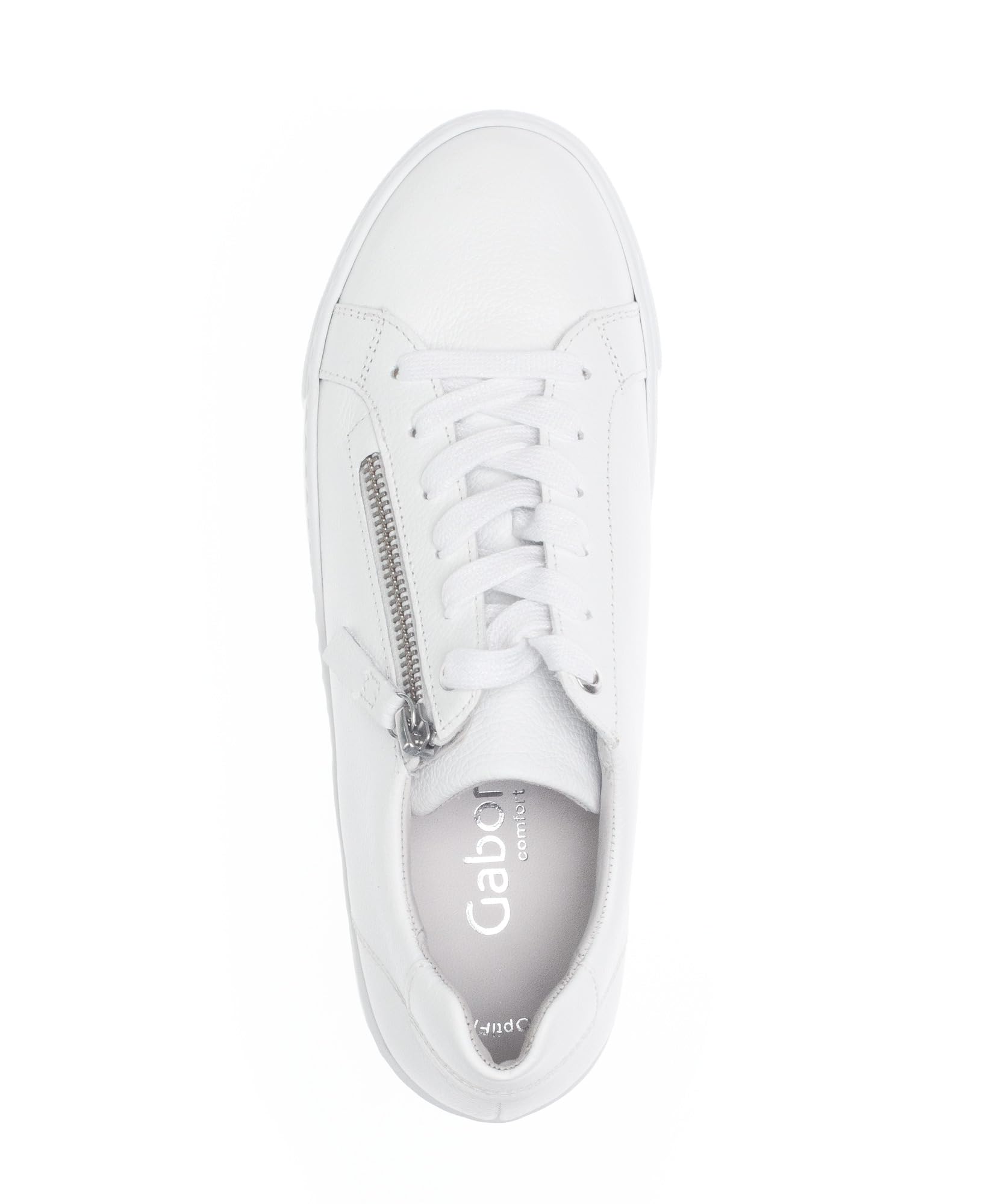 Gabor Women's Comfortable Low-Top Sneakers with Removable Insoles - Perfect for Walking, Work & Casual Wear