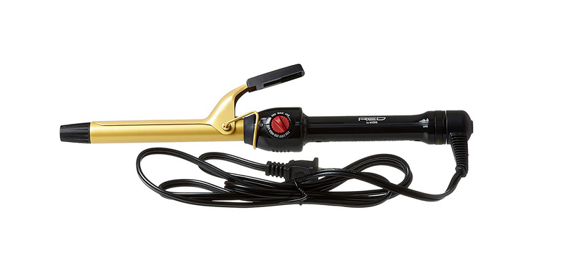 RED BY KISS 3/4 Inch Ceramic Curling Iron for Wavy & Curly Hairstyles - Professional Hair Styling Tool for Salon-Quality Results at Home