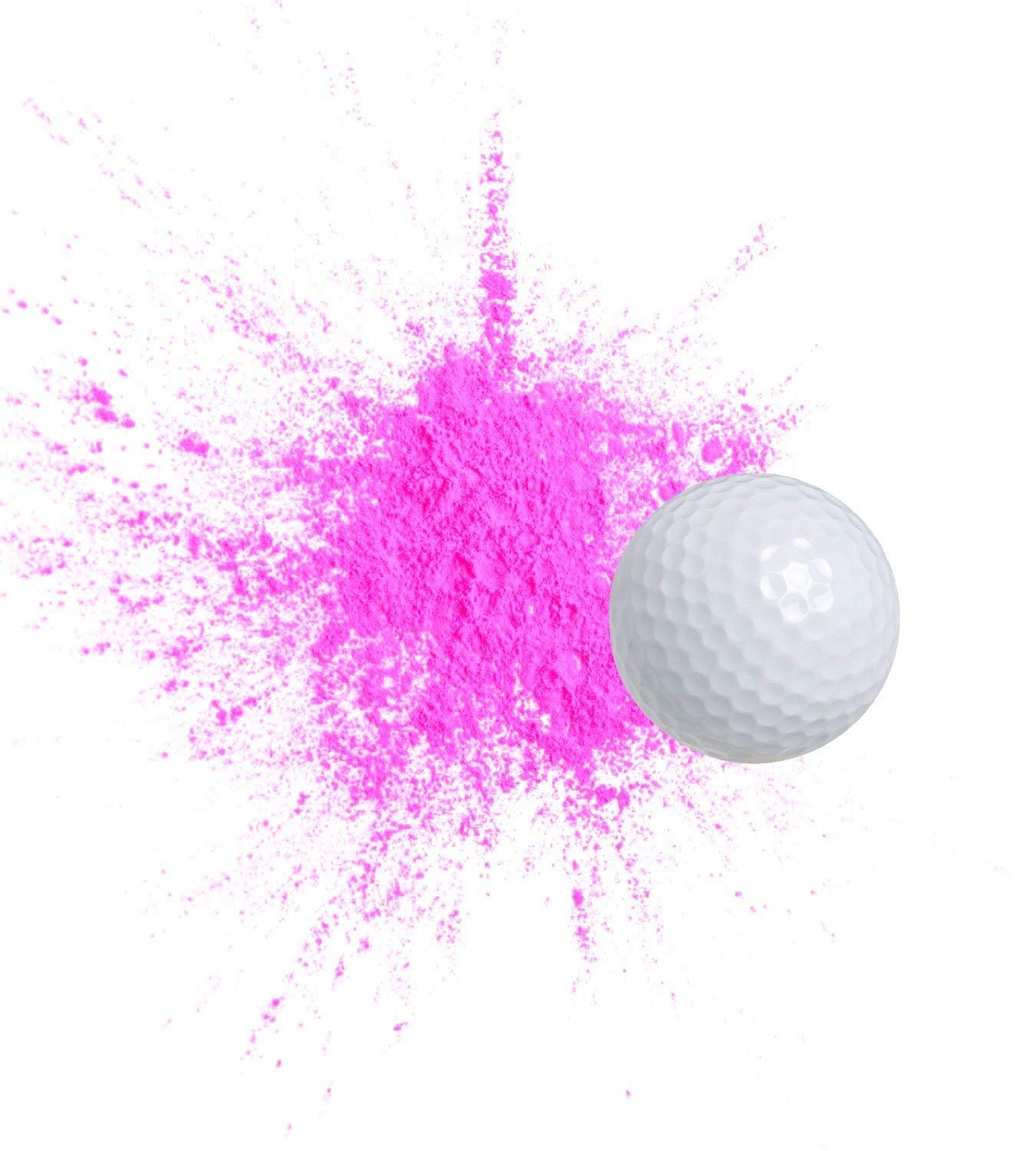 Exploding Trick Golf Balls - Blue & Pink Prank Golf Balls for Gender Reveal Parties & Golf Gifts - Fun Practical Joke for Golfers & Outdoor Events