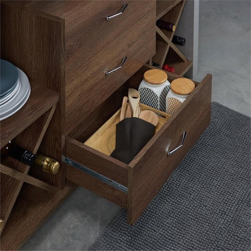 Furniture of America Persephone Industrial 48
