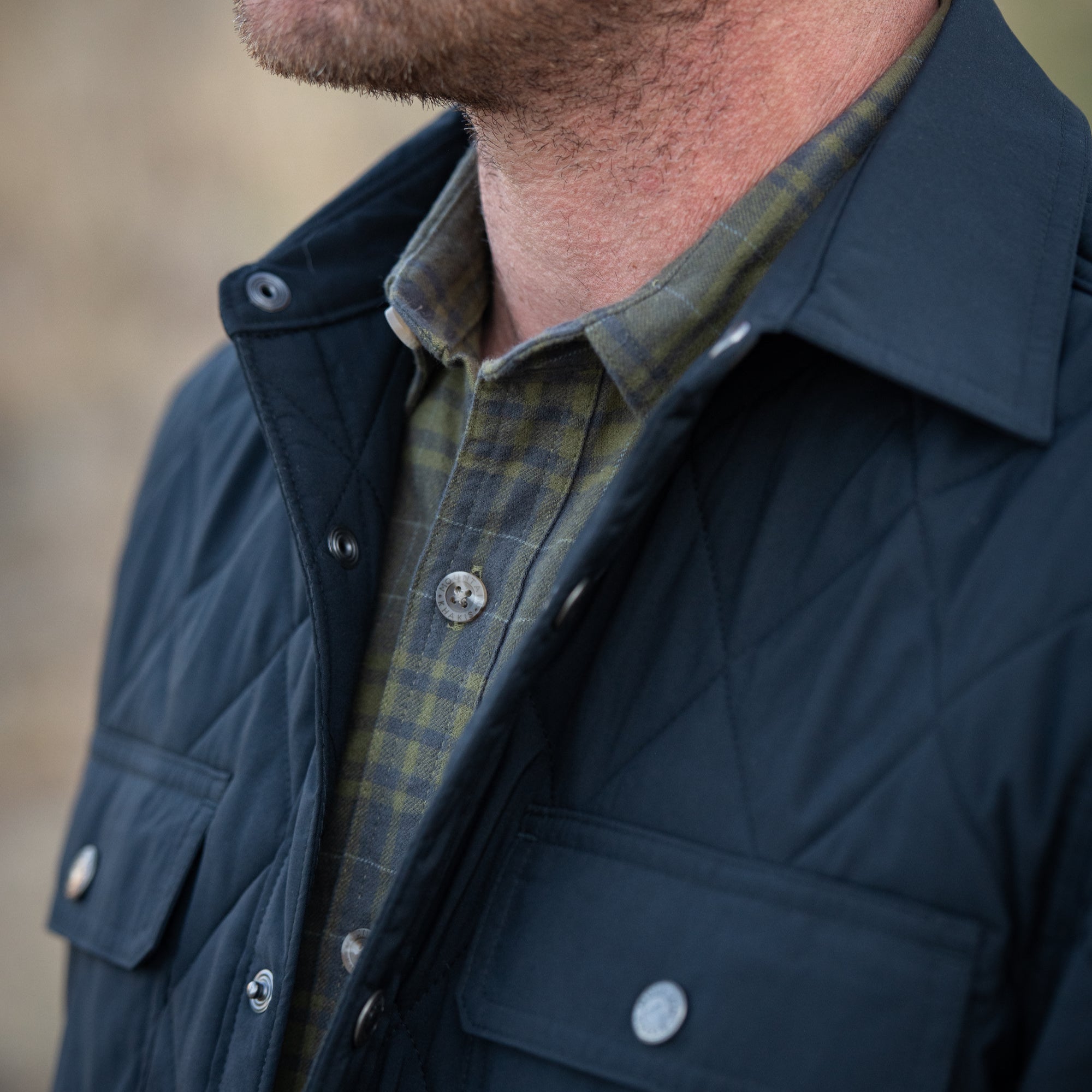 Belton Quilted Shirt Jacket for Men & Women - Lightweight, Stylish & Comfortable - Perfect for Outdoor Adventures, Casual Wear & Layering in Fall & Winter