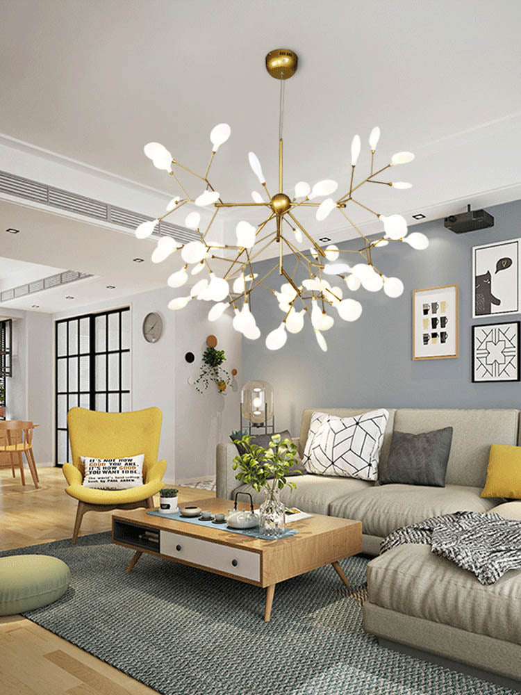 Modern Branch Pendant Light - Adjustable Hanging Chandelier for Dining Room, Kitchen Island & Living Room Decor | Rustic Wood & Metal Ceiling Fixture | Perfect for Farmhouse, Industrial & Boho Style Homes
