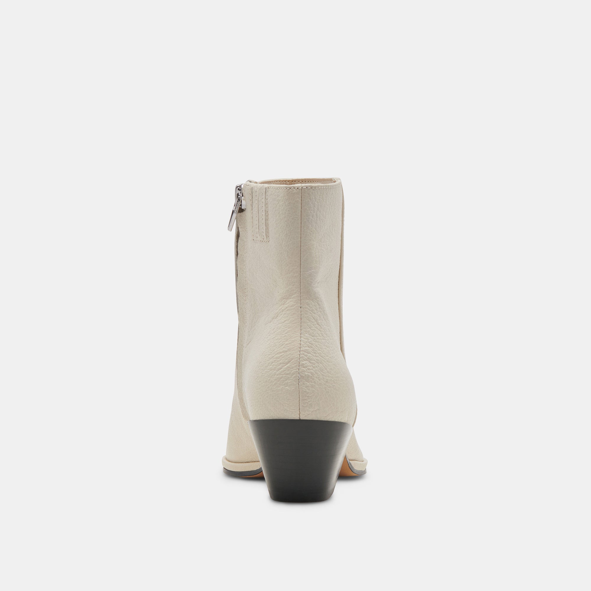 NONAH Women's Ivory Leather Booties - Comfortable & Stylish Ankle Boots for Fall & Winter Fashion | Perfect for Casual Outfits, Office Wear & Date Nights