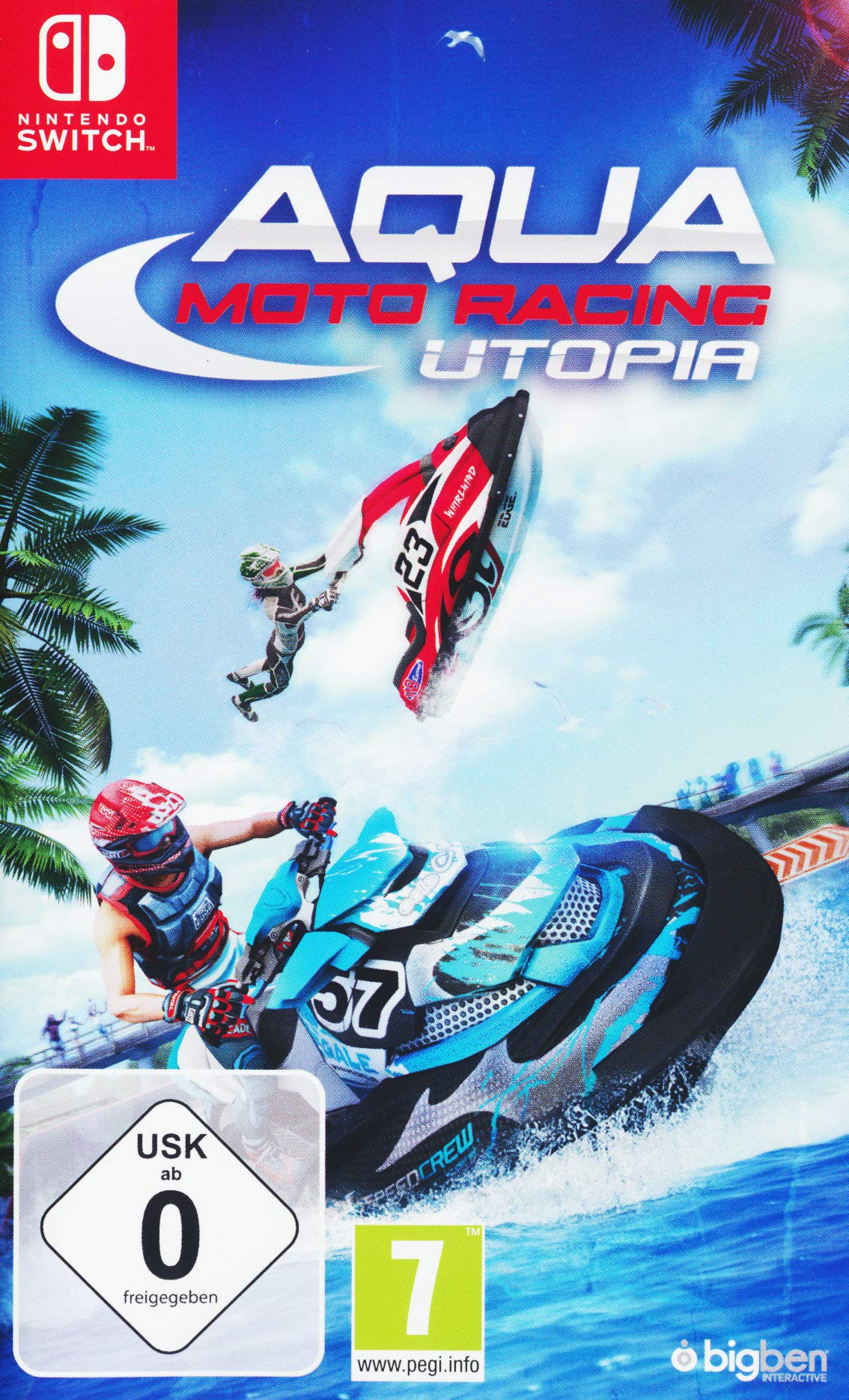 Aqua Moto Racing Utopia - Nintendo Switch Game - Watercraft Racing Adventure for Family & Friends | Perfect for Parties, Game Nights & Competitive Multiplayer Fun