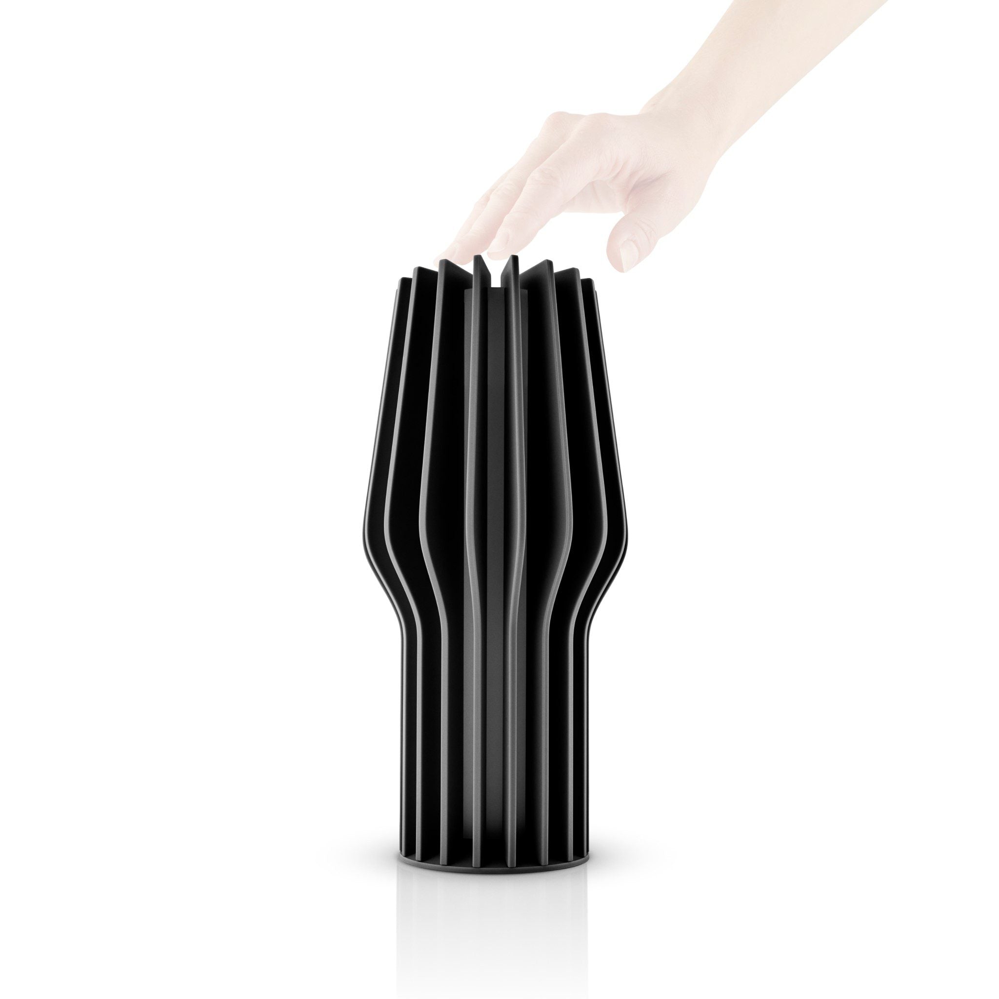 EVA SOLO Rechargeable LED Table Lamp - Black, Modern Portable Night Light for Bedroom, Office & Living Room, Dimmable & Cordless Design for Home Decor & Reading