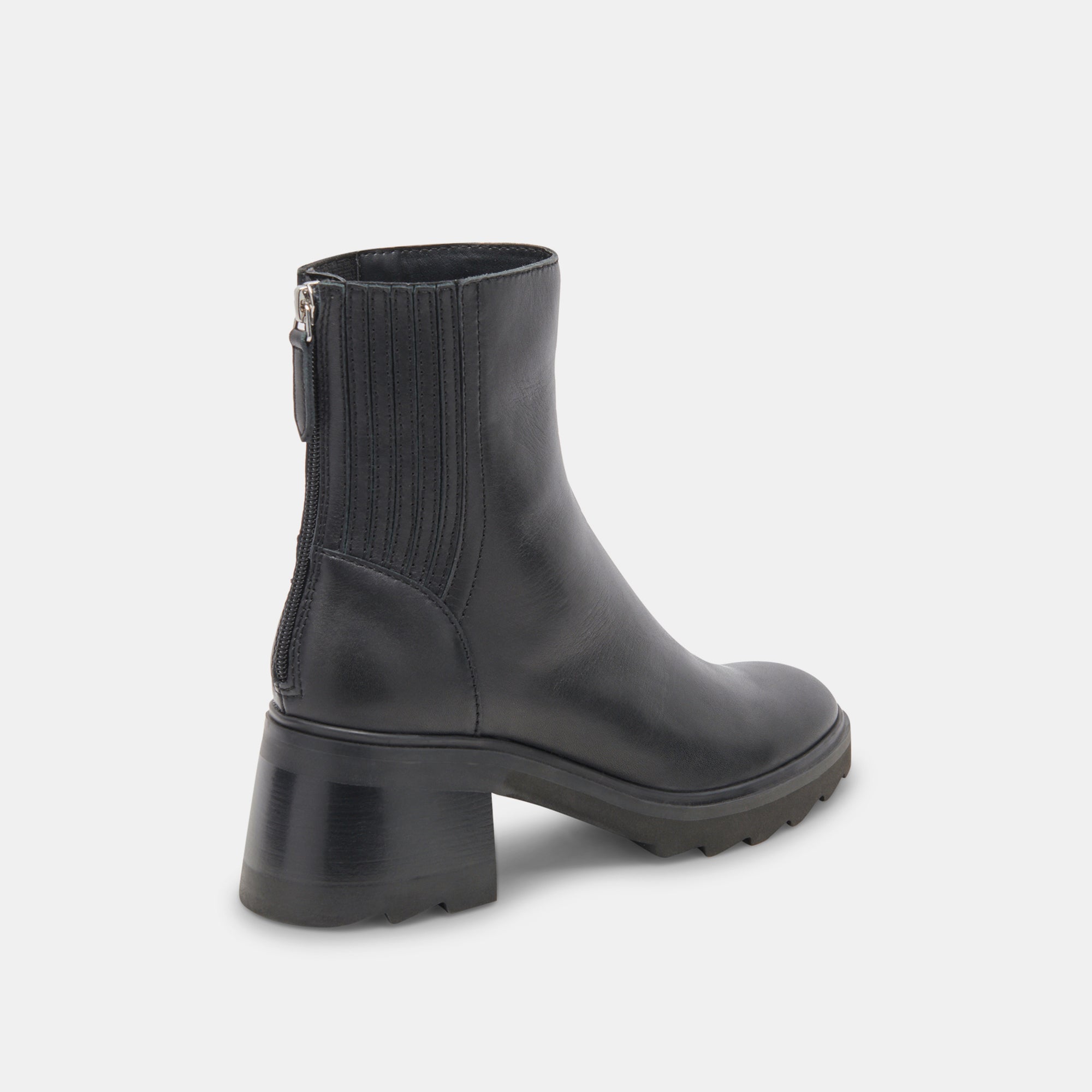 MARTEY H2O Wide Calf Waterproof Black Leather Boots for Women - Comfortable Rain & Snow Boots for Outdoor, Walking, and Winter Wear
