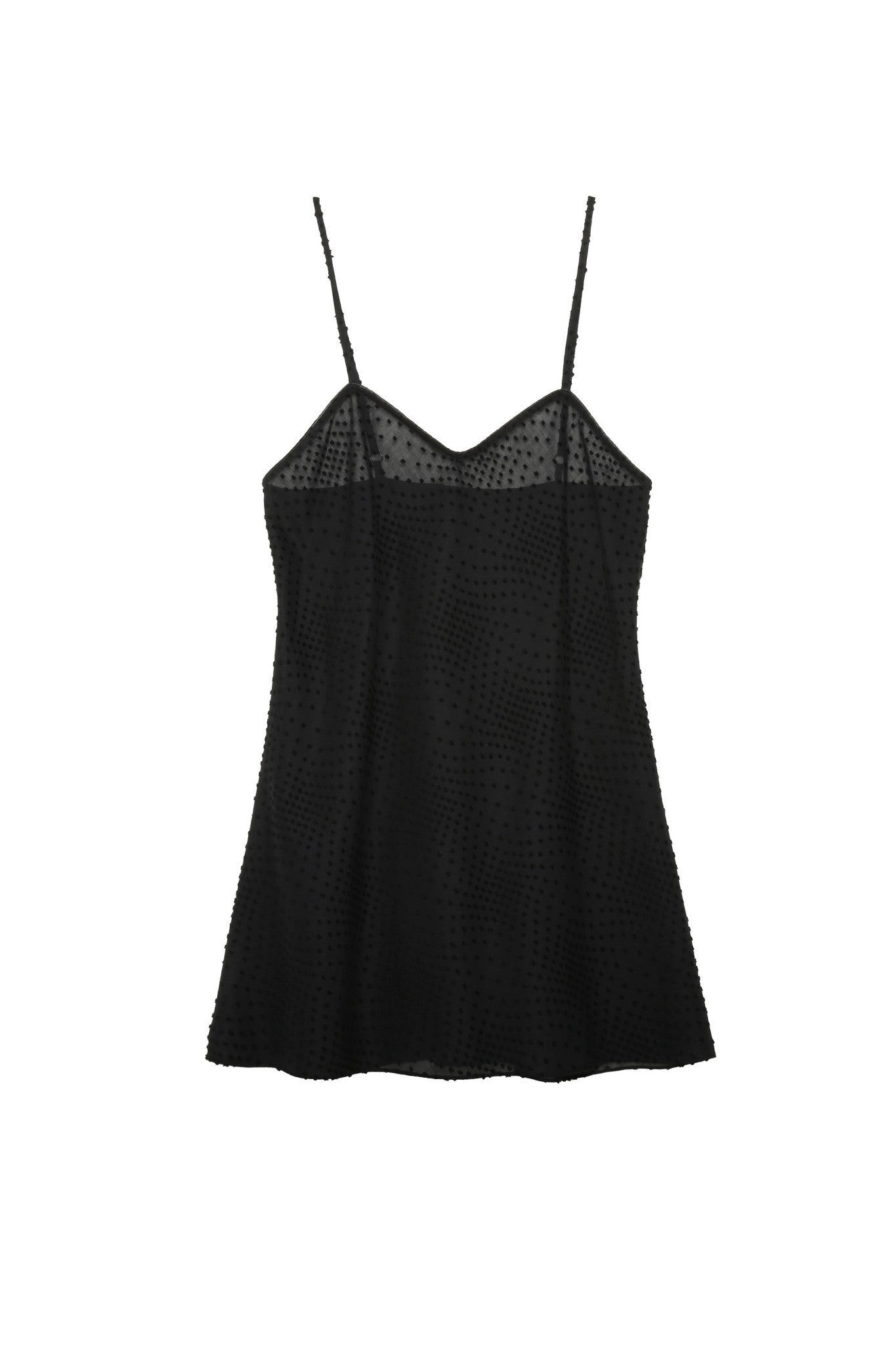 SIRI Cotton Slip Dress for Women - Soft & Comfortable Black Nightgown - Perfect for Sleepwear, Lounge Wear, and Relaxing at Home
