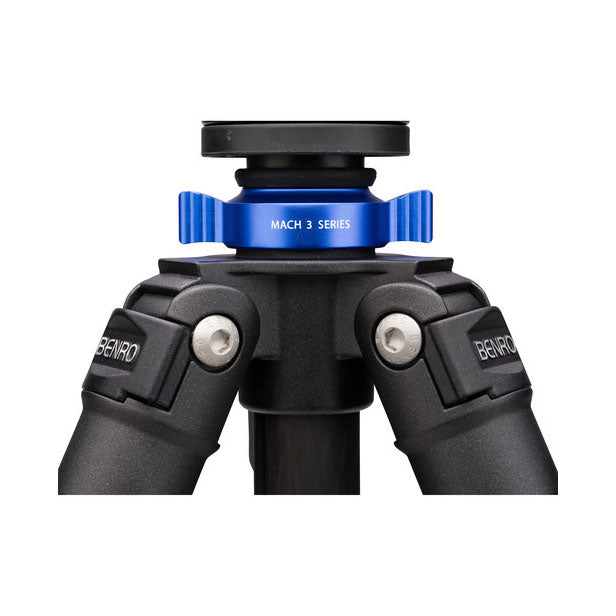 Benro TMA38CL Mach3 Carbon Fiber Tripod - Lightweight Travel Tripod for DSLR Cameras, Perfect for Photography, Videography, and Outdoor Adventures