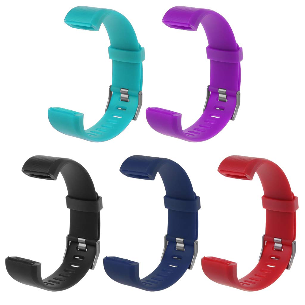 Waterproof Silicone Strap for ID115 PLUS Smartwatch - Durable, Wear-Resistant Replacement Band for Fitness & Daily Use