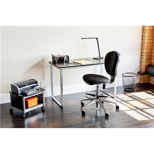 Safco Metro Extended Height Black Office Chair 3442 - Adjustable Ergonomic Desk Chair for Home & Office Workspace