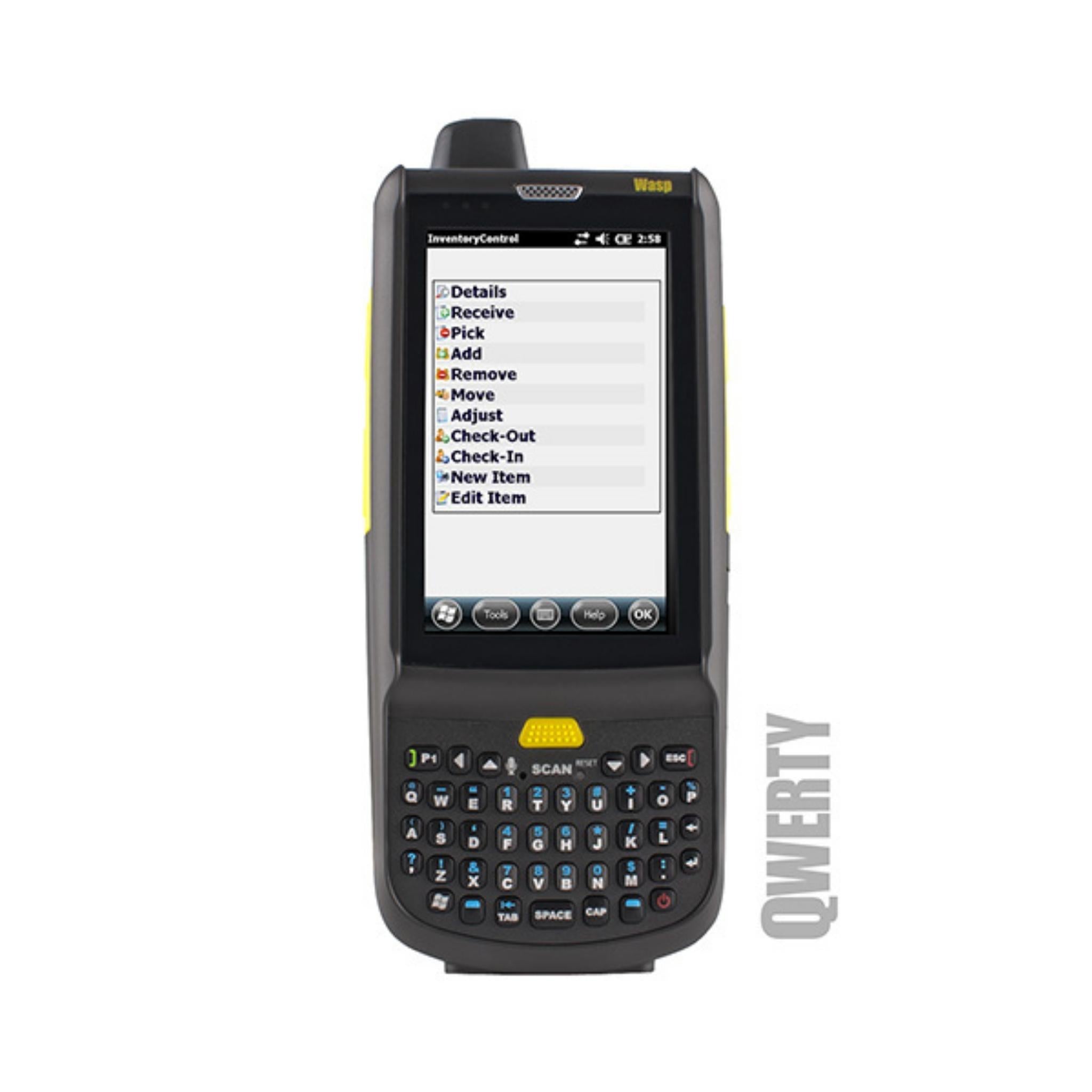 Wasp HC1 1D Mobile Barcode Scanner - Wireless Bluetooth Handheld Scanner for Retail, Warehouse & Inventory Management - Perfect for Store Checkout, Stock Tracking and Shipping Labels