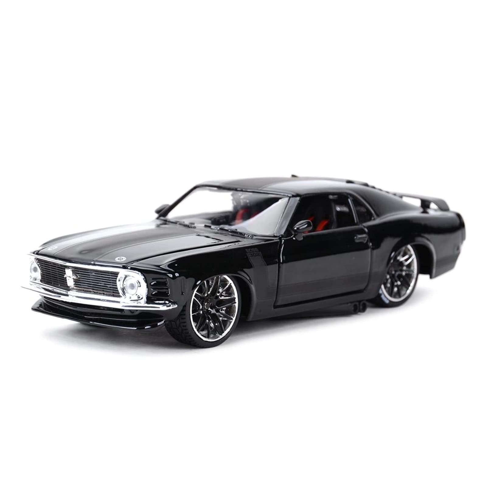 COCOSTOR 1:24 Scale 1970 Ford Mustang Boss 302 Model Car Kit - Classic Die-Cast Collectible Sports Car for Adults & Hobbyists | Perfect Christmas & Birthday Gift for Car Enthusiasts | Display, DIY Projects & Home Decor