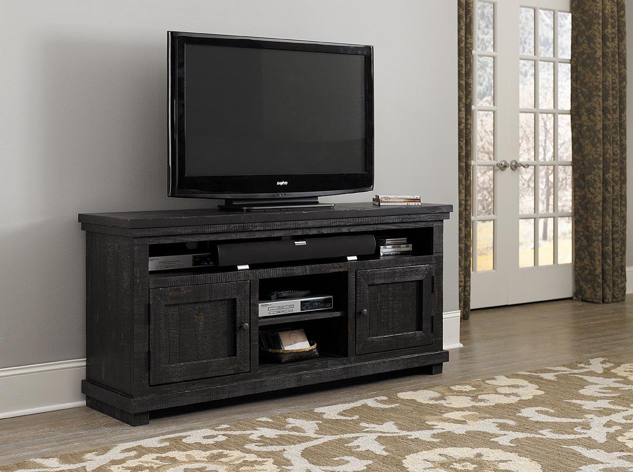 Progressive Furniture Willow TV Stand Console - Modern Entertainment Center for Living Room, Bedroom & Home Theater