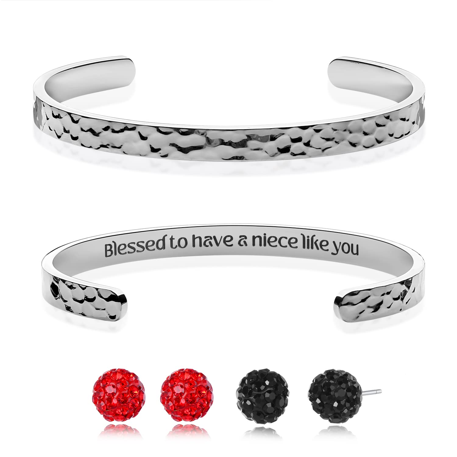 TONY & SANDY Inspirational Bracelets for Women - Personalized Motivational Jewelry Gift for Teen Girls, Mom, Wife - Birthday, Mother's Day, Christmas Present - Perfect for Daily Wear, Special Occasions & Gift Giving