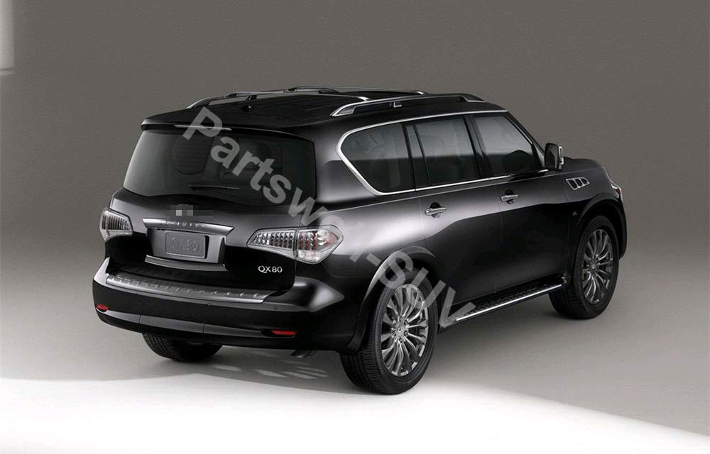 2Pcs Stainless Steel Roof Rack Cross Bars for Infiniti QX56 QX80 (2011-2020) - Heavy Duty Luggage Carrier for SUV, Perfect for Road Trips & Outdoor Adventures