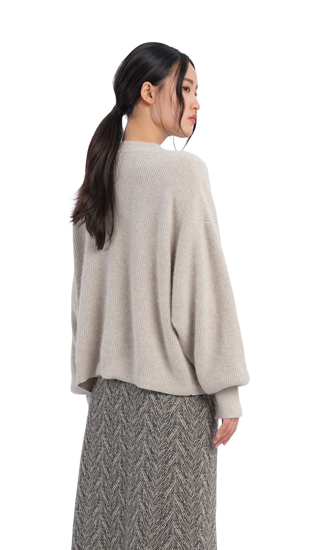 Fox Mix Cardigan Sweater for Women - Cozy Knit Open Front Long Sleeve Wrap - Perfect for Fall, Winter & Layering Outfits