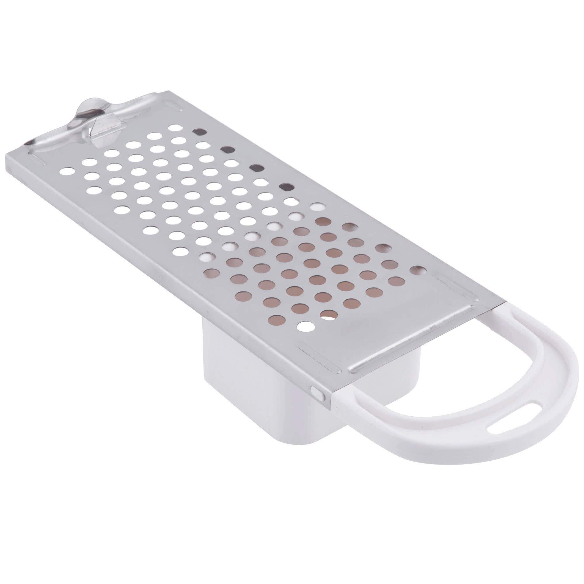 Premium Stainless Steel Spaetzle Maker - German Noodle & Dumpling Press with Safety Pusher - Perfect for Homemade Spaetzle, Pasta & Asian Dumplings