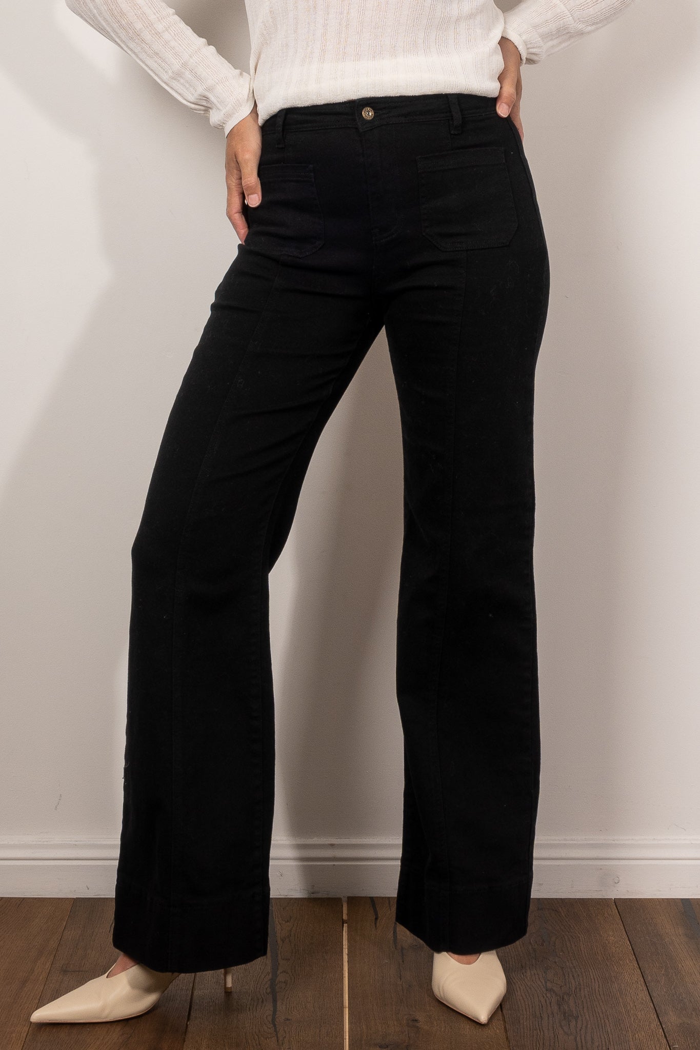 Kireina Farrah Jean Black - Stylish Women's Jeans for Casual Wear, Work & Everyday Outfits | Comfortable & Trendy Denim Pants