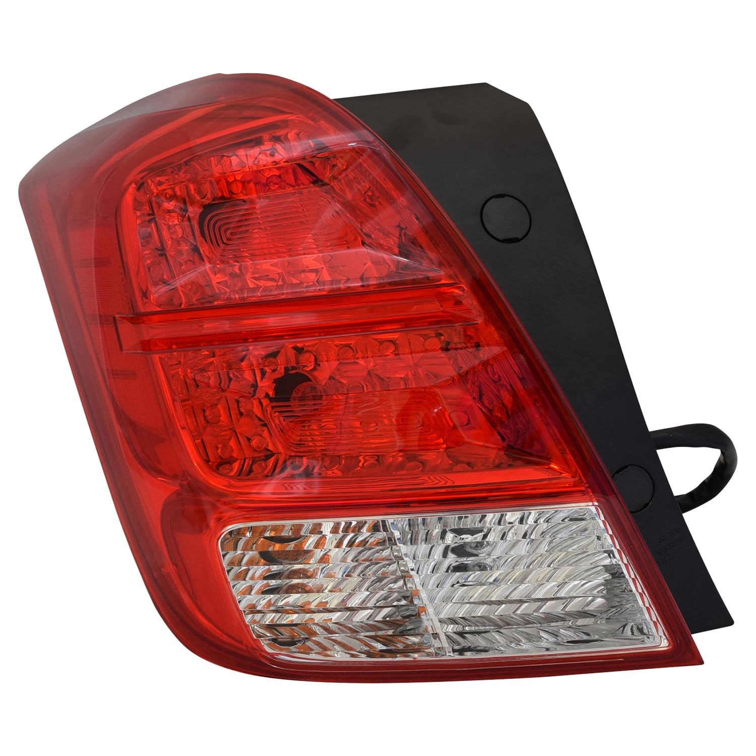CAPA Certified Left Driver Side Tail Light Compatible With Chevrolet Trax 2013-2021 - Clear Lens & Bulbs Replacement for Enhanced Visibility and Safety | Perfect for Night Driving, Off-Road Adventures & Daily Commutes