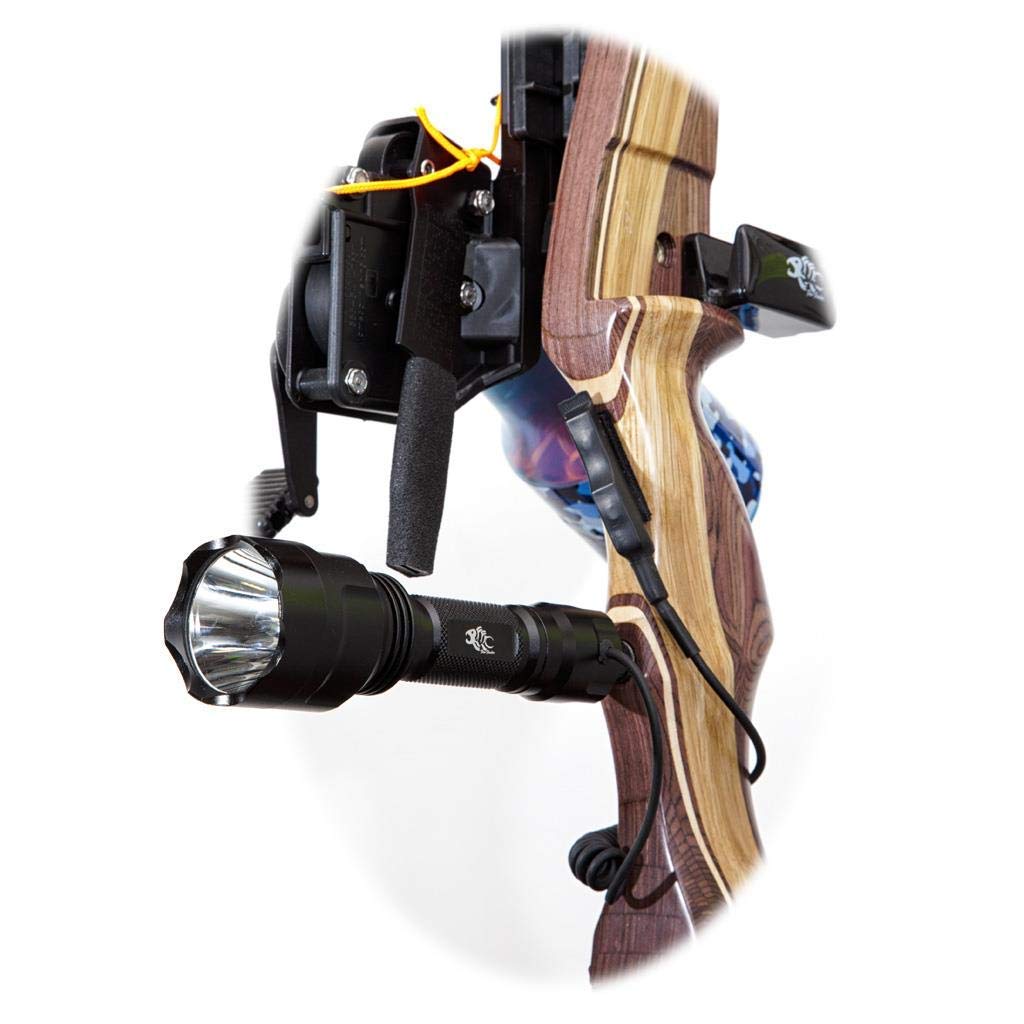 Bowfishing Light - High-Powered LED Underwater Fishing Light for Night Bowfishing - Perfect for Kayak, Boat, and Shore Fishing - Attracts Fish in Dark Waters