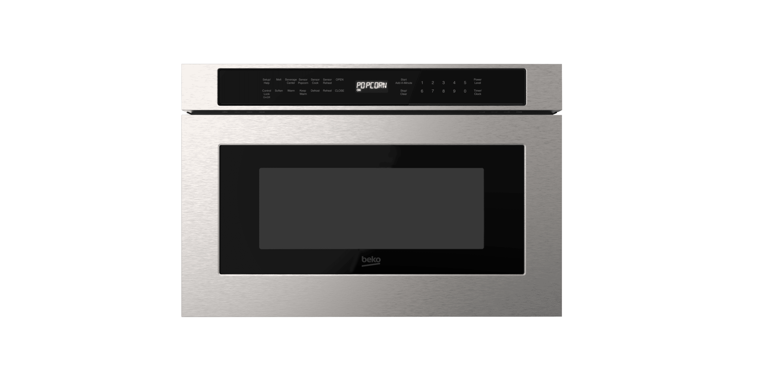 Beko MWDR24100SS Built-In Microwave Oven - 950W, 34L Capacity, Stainless Steel - Perfect for Kitchen Remodeling & Small Space Cooking