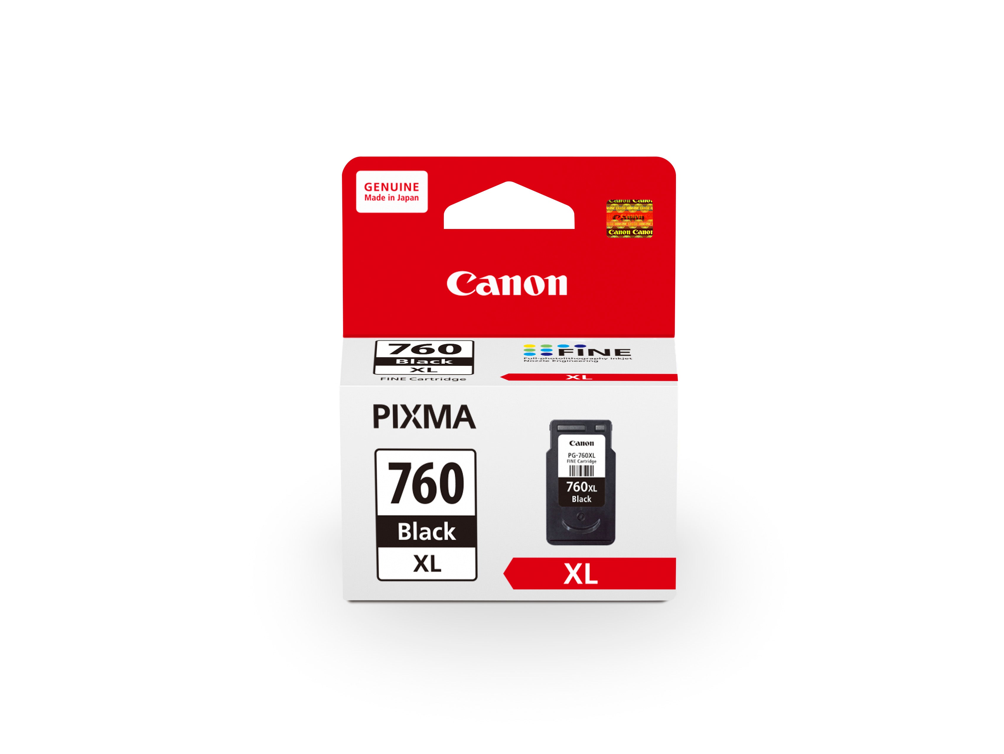 CANON PG 760XL High-Yield Ink Cartridge - Compatible with Select PIXMA Printers | Perfect for Home Office, School Projects & Photo Printing