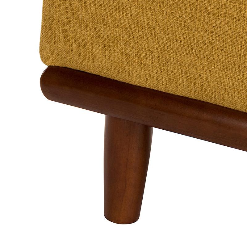 Clover Upholstered Flip Top Storage Bench - Stylish Ottoman with Hidden Storage for Living Room, Bedroom & Entryway - Perfect for Home Organization & Extra Seating