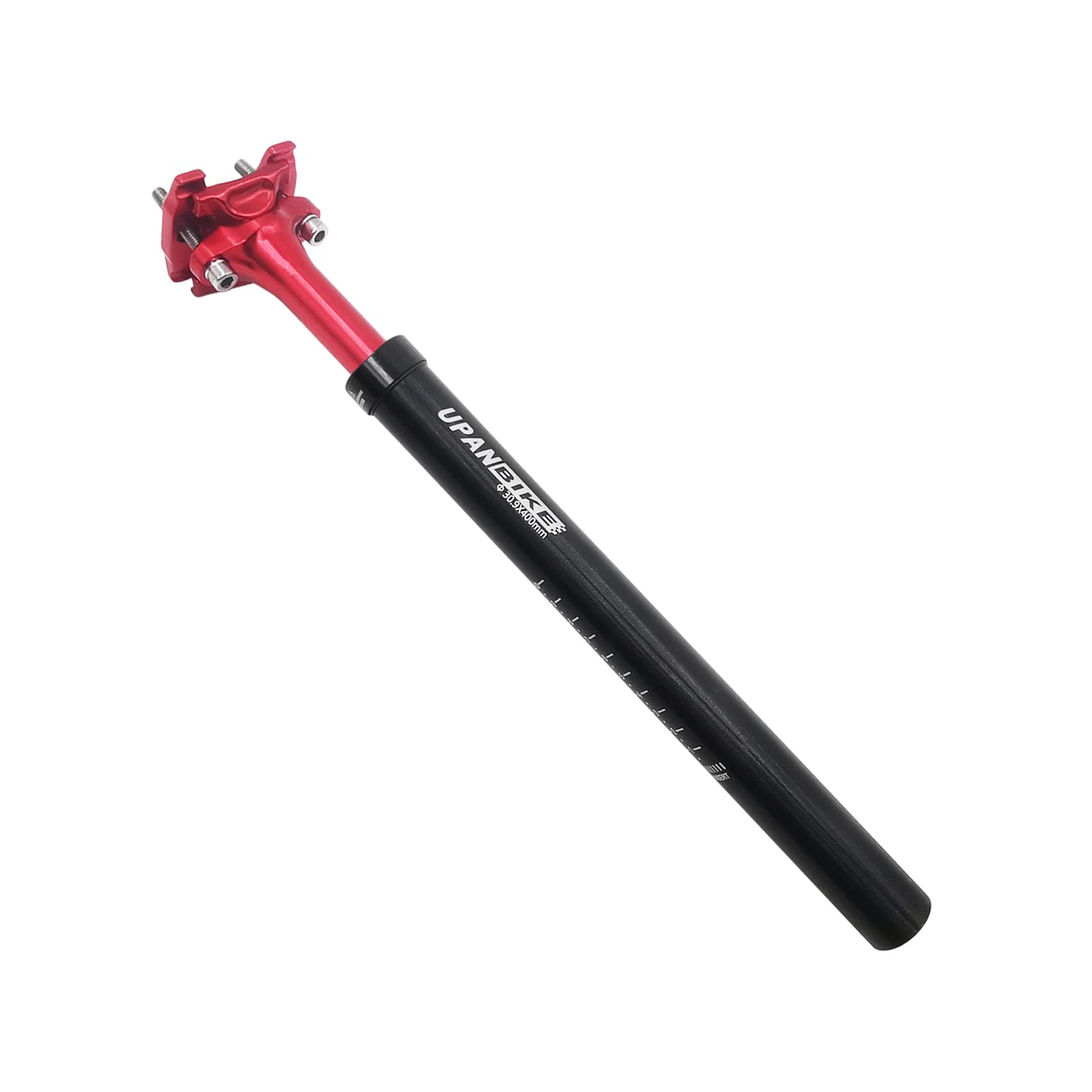 UPANBIKE Bike Suspension Seatpost - 400mm Shock Absorber Seat Post for Mountain Bike, BMX & Road Bike - Compatible with φ27.2mm, 28.6mm, 30.9mm, 31.6mm Seat Tubes - Perfect for Rough Trails, Commuting & Long Distance Cycling