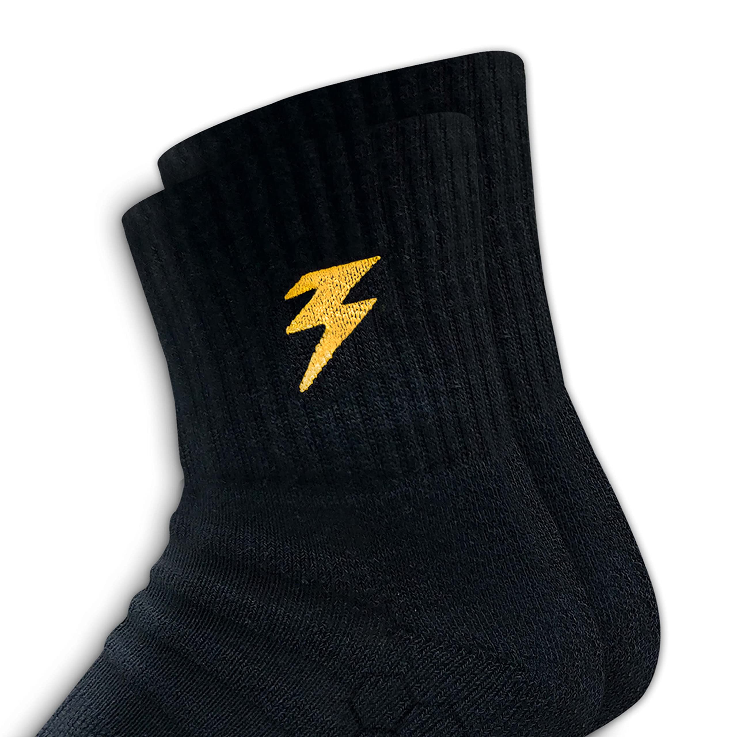 BLITZSOX Hi-Tech Performance Athletic Quarter Length Socks for Men & Women - Breathable Cushioned Running Socks for Tennis, Fitness & Training (3-Pack) - Perfect for Gym, Sports & Everyday Active Wear