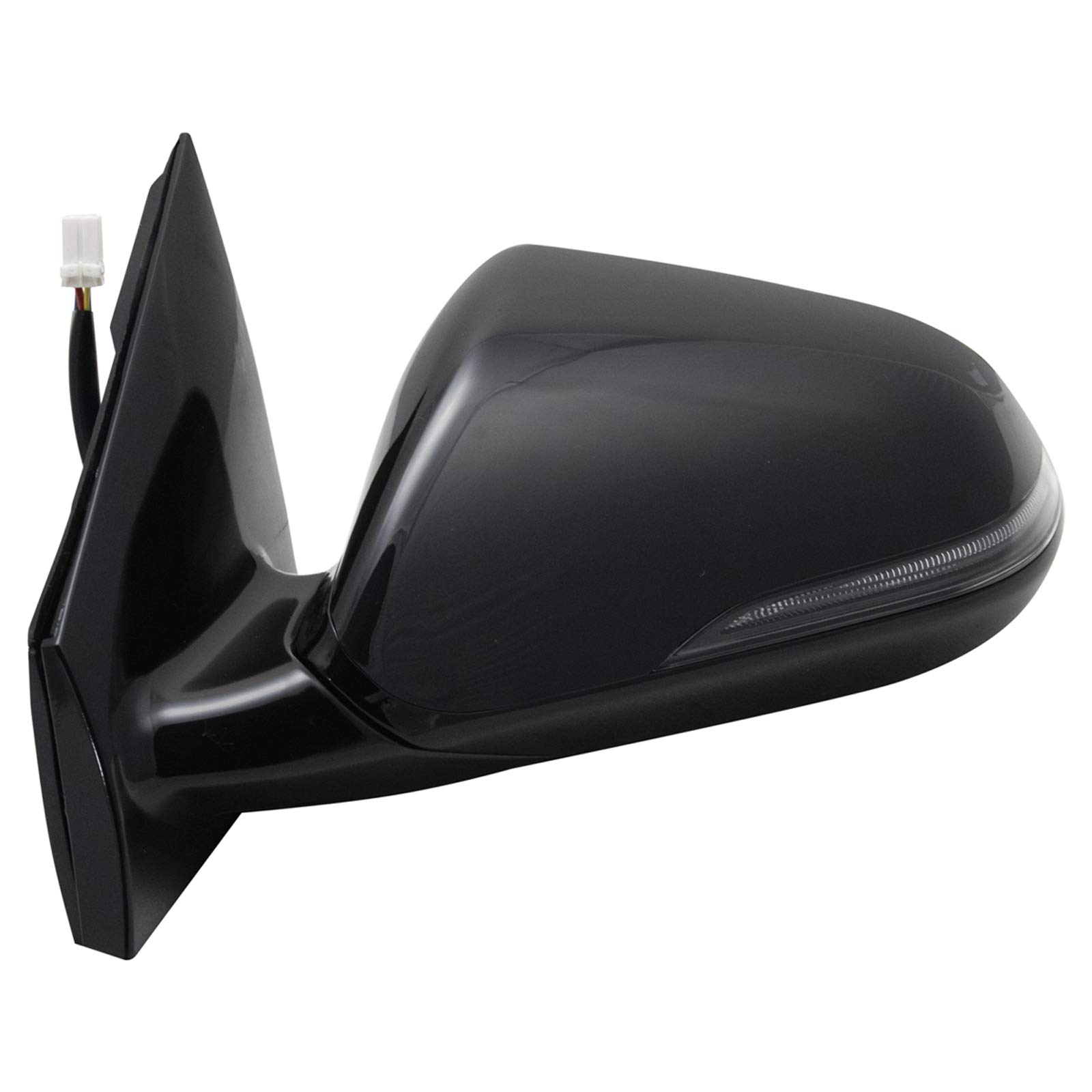 Heated Left Side Mirror with Memory Function Compatible with 2018-2019 Hyundai Sonata HY1320240 - Perfect for Winter Driving & Enhanced Safety
