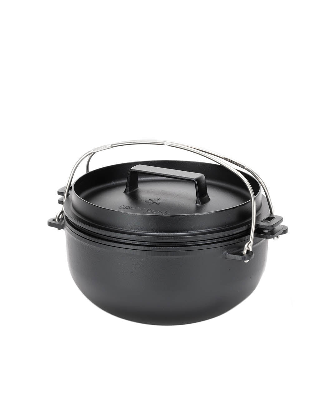 26cm Cast Iron Dutch Oven - Premium Enameled Cookware for Baking, Roasting & Braising - Perfect for Stovetop, Oven & Campfire Cooking