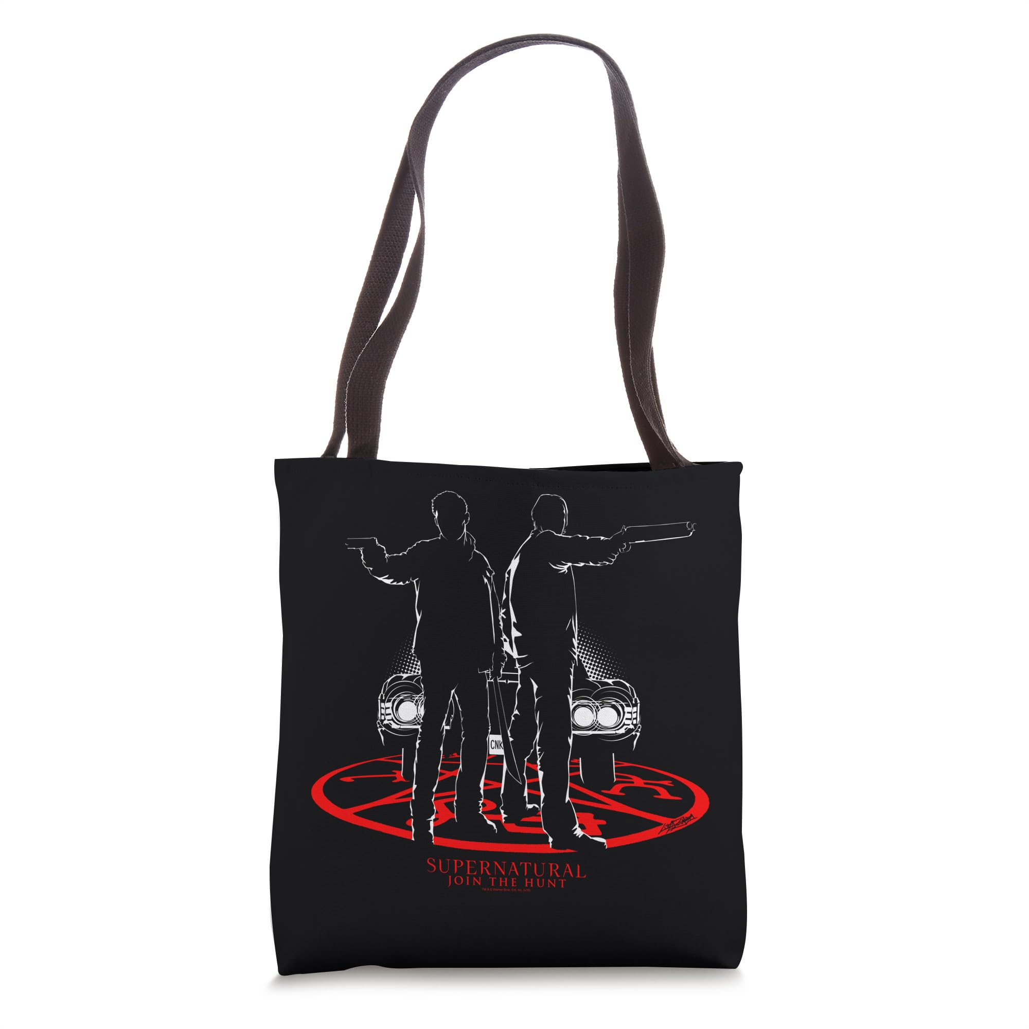 Supernatural Silhouettes Tote Bag - Stylish & Durable Canvas Tote for Women | Perfect for Shopping, Beach, Work & Everyday Use