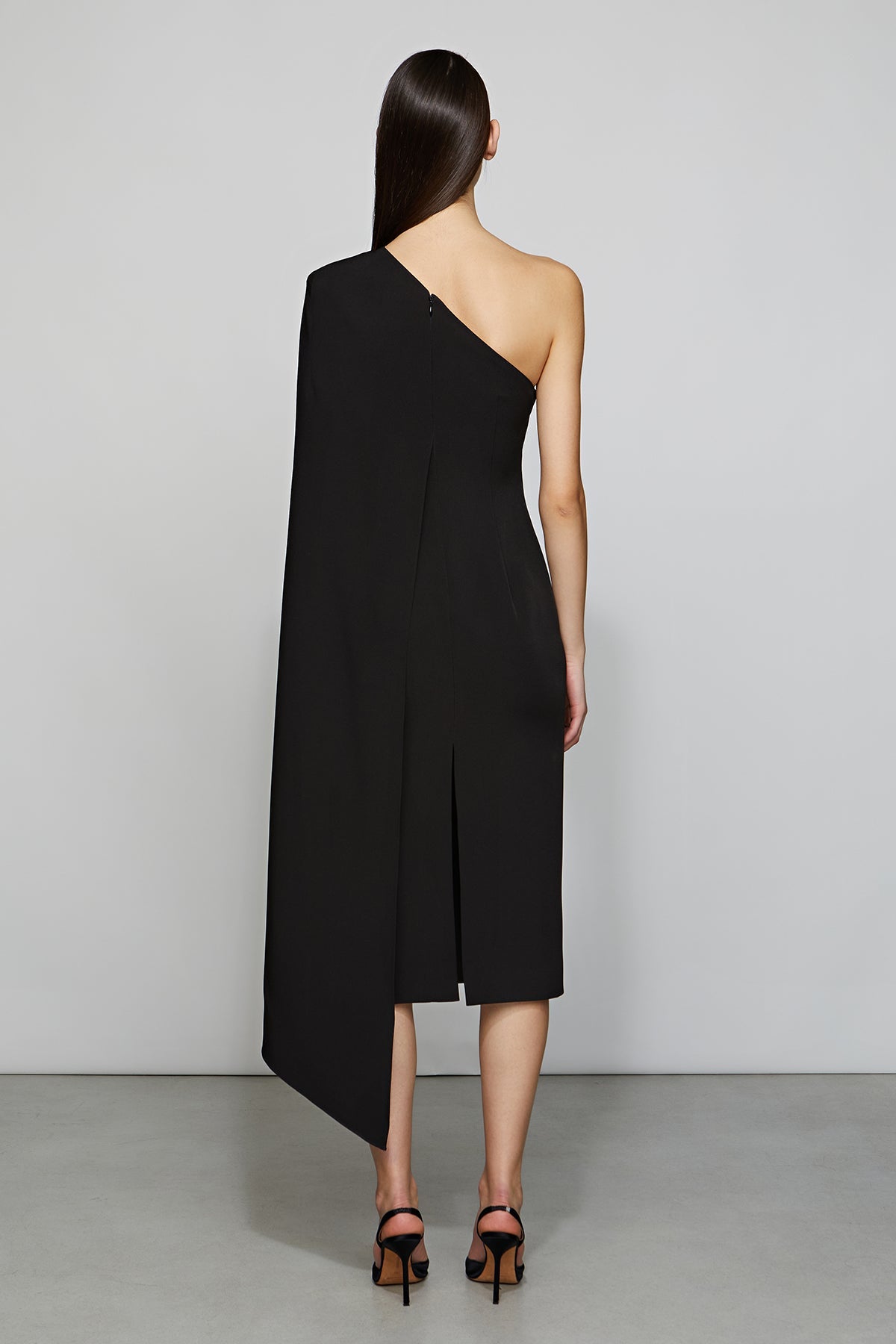 Elegant One Shoulder Dress by Et Ochs Quinn - Perfect for Cocktail Parties, Weddings & Evening Events