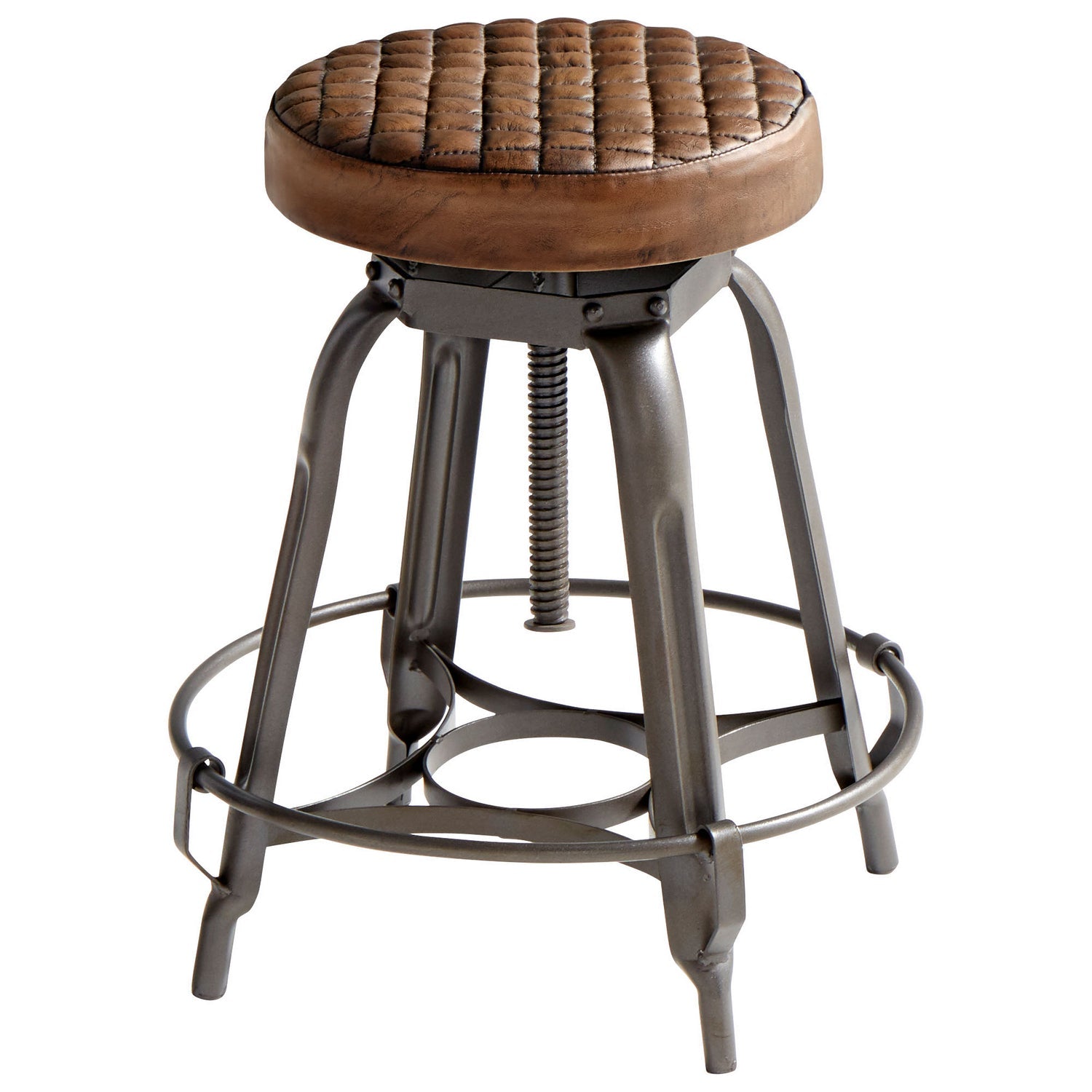 Cyan Design 10078 Franklin Stool in Black - Modern Bar Stool for Kitchen Island, Breakfast Nook & Home Decor