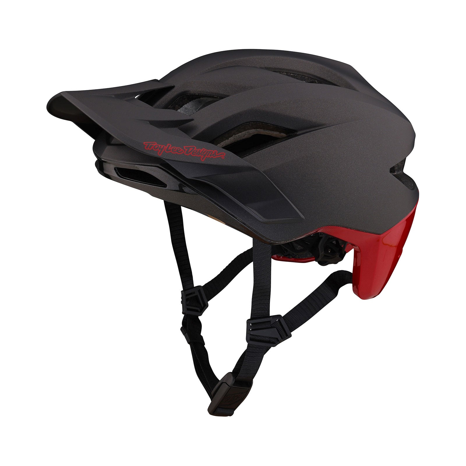 Flowline SE Helmet Radian Charcoal/Red - Lightweight MTB Bike Helmet for Men & Women - Perfect for Mountain Biking, Cycling & Outdoor Sports